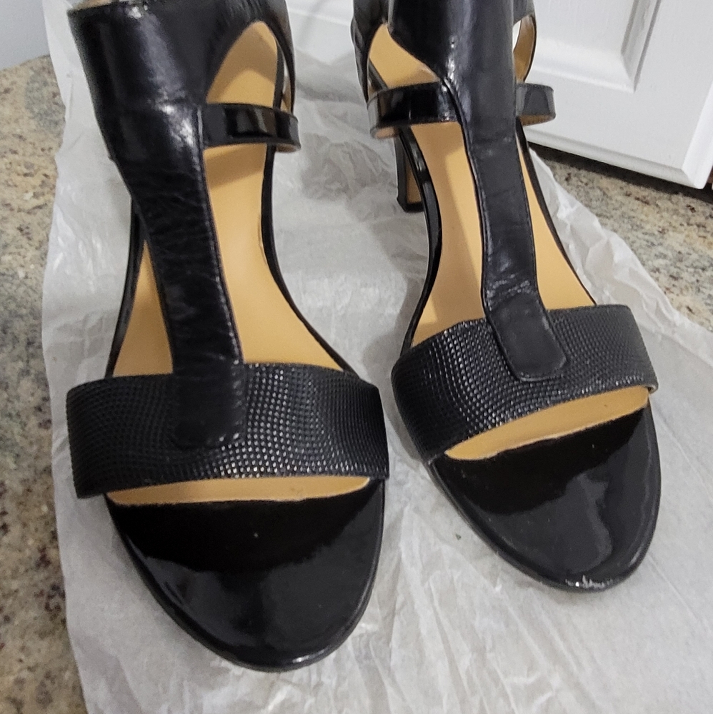Nine West Black Sandals